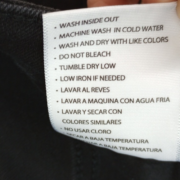 KanCan East Hartford High Rise Button Fly Black Skinny Size 5/26 - Picture 8 of 14